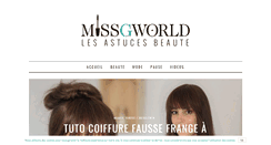 Desktop Screenshot of missgworld.com